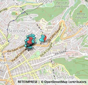 Mappa Via Fabio Severo, 34127 Trieste TS, Italia (0.3545)