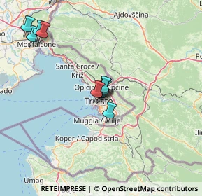 Mappa Via Monte S. Gabriele, 34127 Trieste TS, Italia (14.01909)