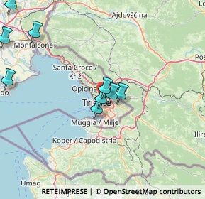 Mappa Via Costantino Costantinides, 34128 Trieste TS, Italia (32.96067)