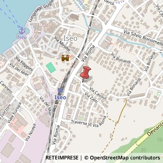 Mappa Via cavour 15, 25049 Iseo, Brescia (Lombardia)