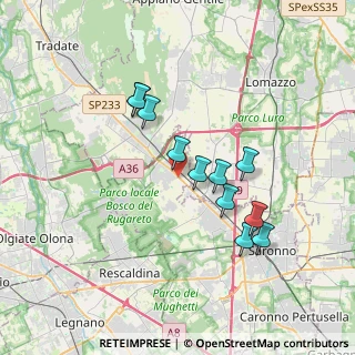 Mappa Via G. Carducci, 21040 Cislago VA, Italia (3.10364)