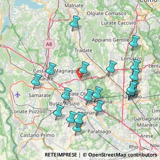 Mappa Via XXV Aprile, 21050 Gorla Maggiore VA, Italia (9.169)