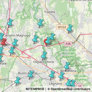Mappa Via XXV Aprile, 21050 Gorla Maggiore VA, Italia (6.207)