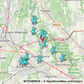 Mappa Via XXV Aprile, 21050 Gorla Maggiore VA, Italia (3.90462)
