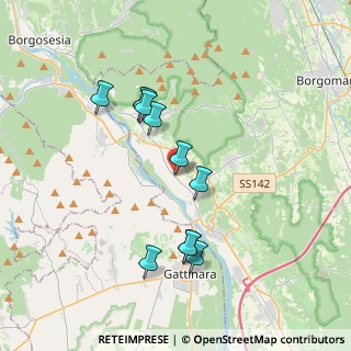 Mappa SP della Valsesia, 28077 Prato Sesia NO, Italia (3.35727)