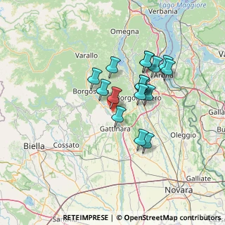 Mappa Strada Provinciale della Valsesia, 28077 Prato Sesia NO, Italia (11.00824)