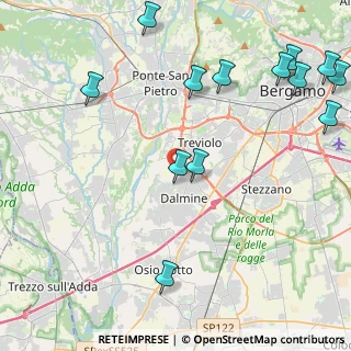 Mappa Via Fiume Adda, 24044 Dalmine BG, Italia (5.60077)