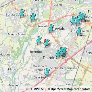 Mappa Via Fiume Adda, 24044 Dalmine BG, Italia (2.34933)