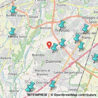 Mappa Via Fiume Adda, 24044 Dalmine BG, Italia (2.98083)