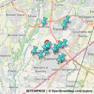 Mappa Via Fiume Adda, 24044 Dalmine BG, Italia (1.37786)