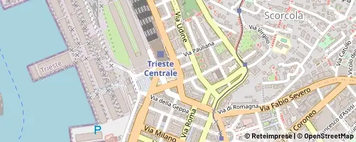 Mappa Trieste