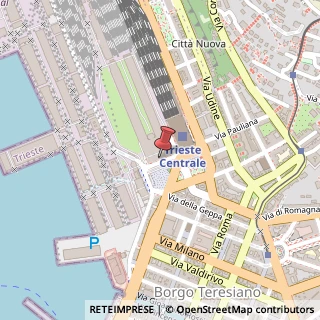 Mappa Piazza della Libertà, 9, 34135 Trieste, Trieste (Friuli-Venezia Giulia)