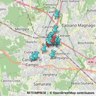 Mappa Via Antonio Fogazzaro, 21013 Gallarate VA, Italia (0.88467)