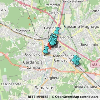 Mappa Via Antonio Fogazzaro, 21013 Gallarate VA, Italia (0.84778)