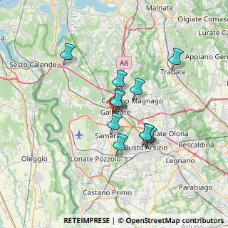 Mappa Via Antonio Fogazzaro, 21013 Gallarate VA, Italia (5.31182)