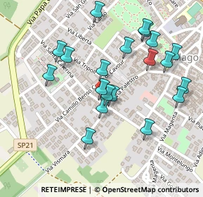 Mappa Via San Abbondanzio, 21040 Cislago VA, Italia (0.241)