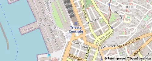 Mappa Trieste