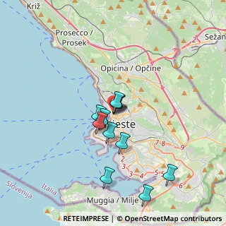 Mappa Via Flavio Gioia, 34132 Trieste TS, Italia (2.87818)