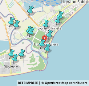 Mappa Corso delle Nazioni, 33054 Lignano Sabbiadoro UD, Italia (2.00571)