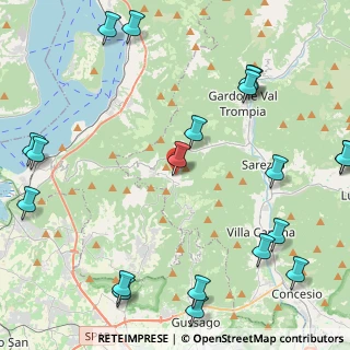 Mappa Via Paolo VI, 25060 Polaveno BS, Italia (6.0805)