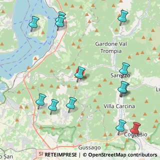 Mappa Via Paolo VI, 25060 Polaveno BS, Italia (5.39462)