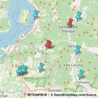Mappa Via Paolo VI, 25060 Polaveno BS, Italia (5.62909)