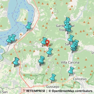 Mappa Via Paolo VI, 25060 Polaveno BS, Italia (4.8585)