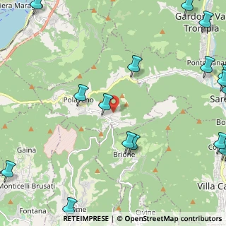 Mappa Via Paolo VI, 25060 Polaveno BS, Italia (3.6725)
