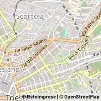 Mapa Trieste