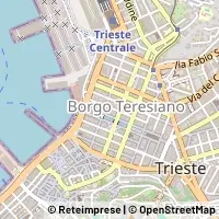 Mapa Trieste