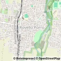 Mapa Rovello Porro