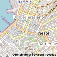Kaart Trieste