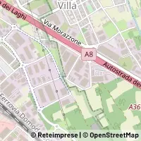 Mapa Cassano Magnago