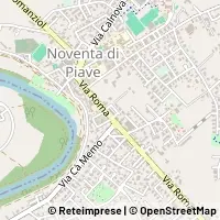 Mapa Noventa di Piave