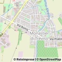 Kartta Monastier di Treviso