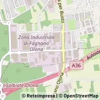 Map Fagnano Olona