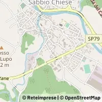 Map Sabbio Chiese