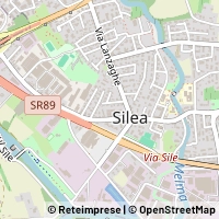 Mapa Silea