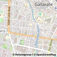 Hartă Gallarate