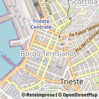 Mapa Trieste