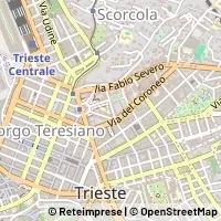 Mapa Trieste