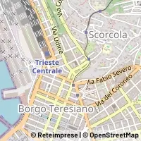 Mapa Trieste