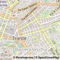 Karte Trieste