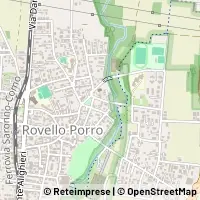 Mapa Rovello Porro