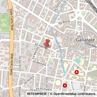 Mappa Via del Popolo, 1, 21013 Gallarate, Varese (Lombardia)
