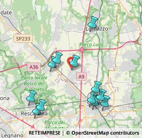 Mappa Via Quattro Novembre, 22078 Turate CO, Italia (4.32083)