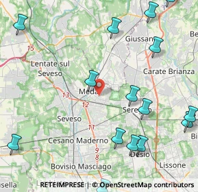 Mappa 20821 Seregno MB, Italia (6.16)