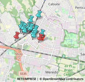 Mappa 20821 Seregno MB, Italia (0.744)