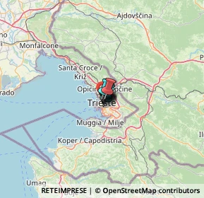 Mappa 34134 Trieste TS, Italia (9.90545)