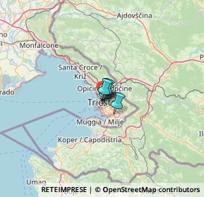 Mappa 34134 Trieste TS, Italia (26.30273)